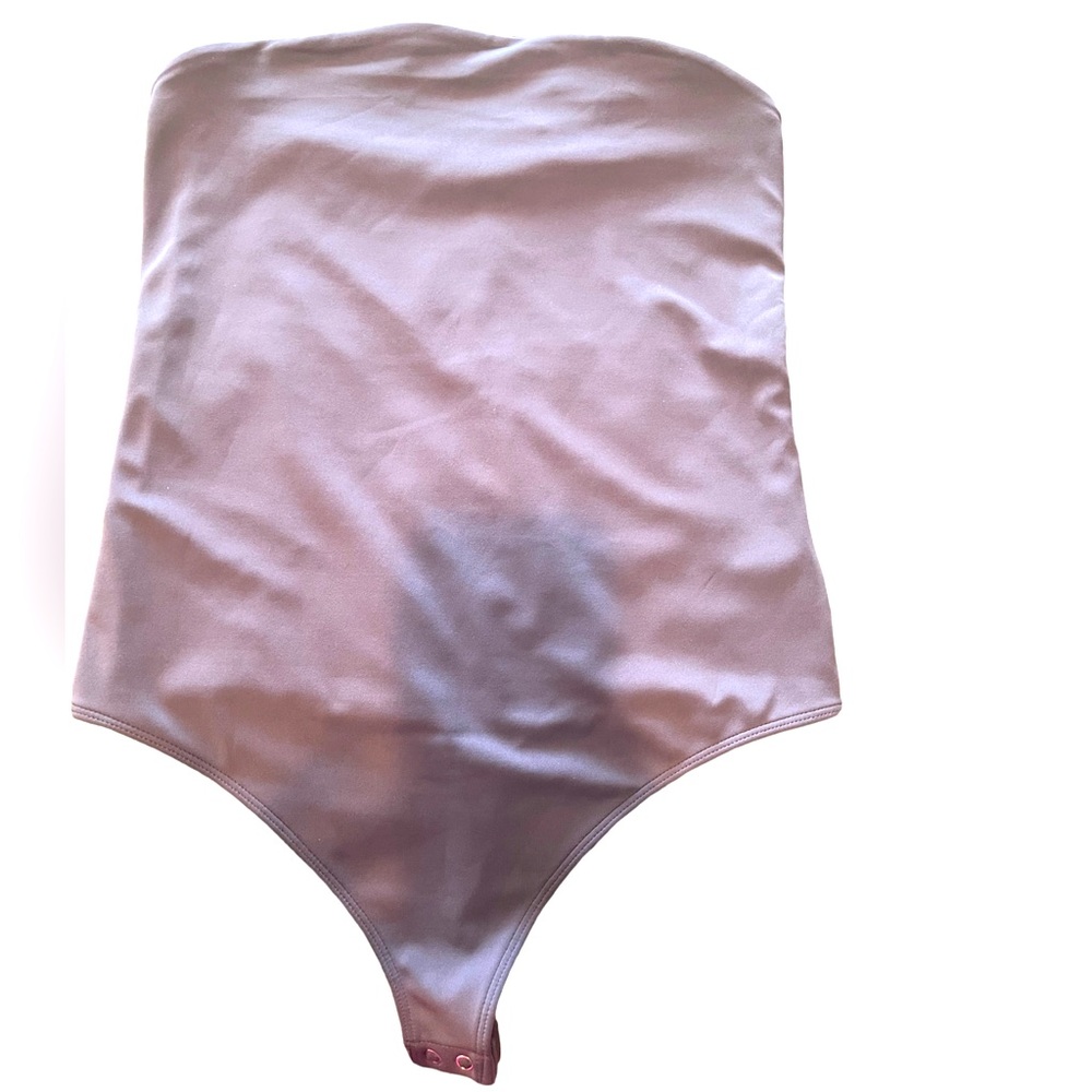 Express: High Compression body contour matte tube thong bodysuit